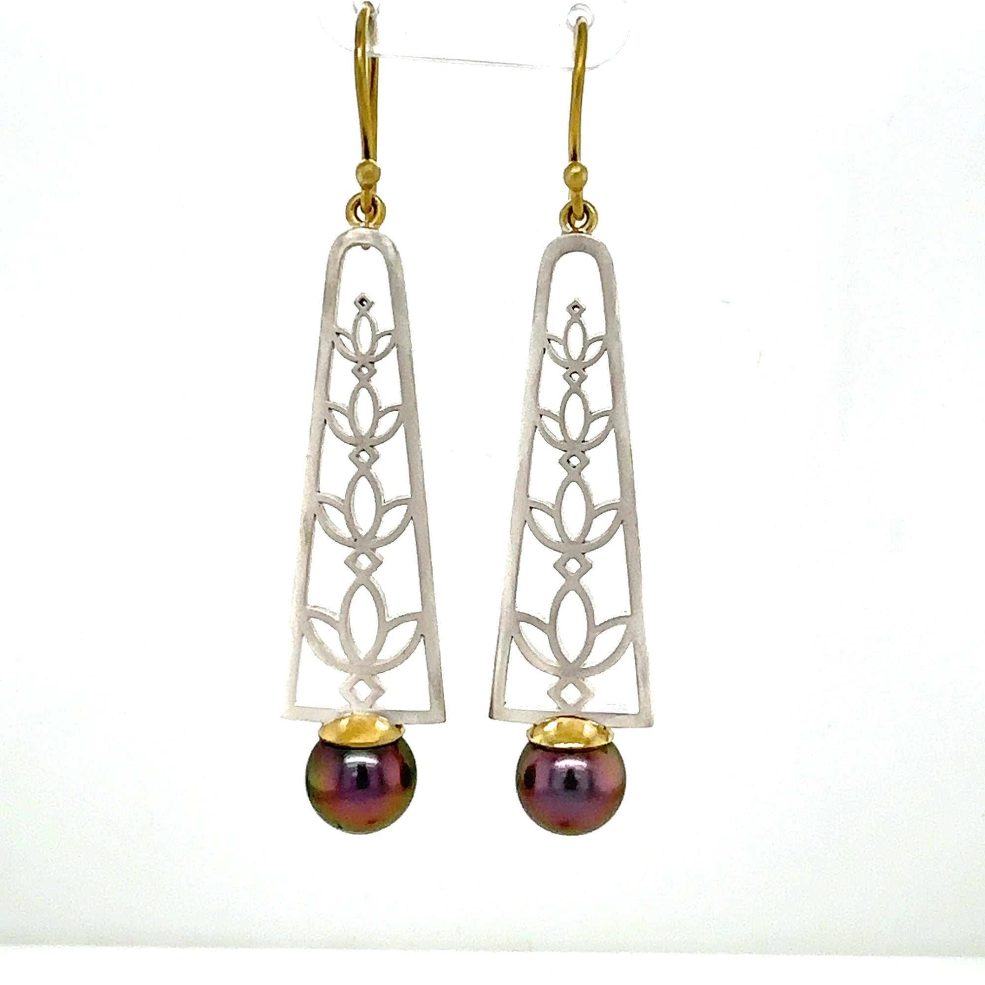 Pearl Tulip earrings