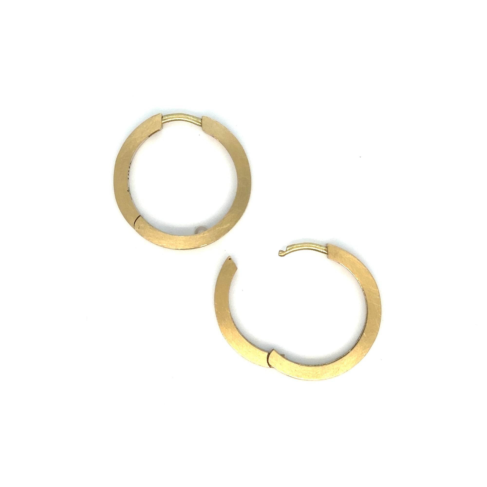 Square Clip hoops large