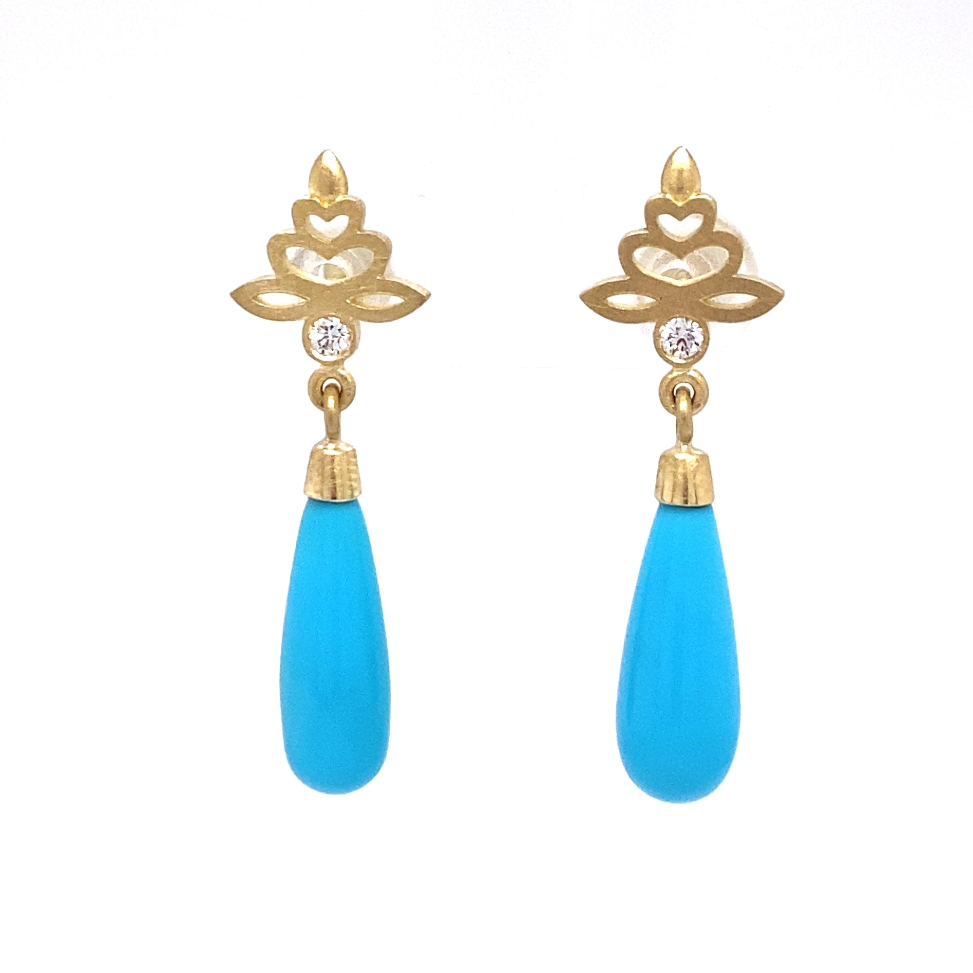 Blossom Turquoise earring