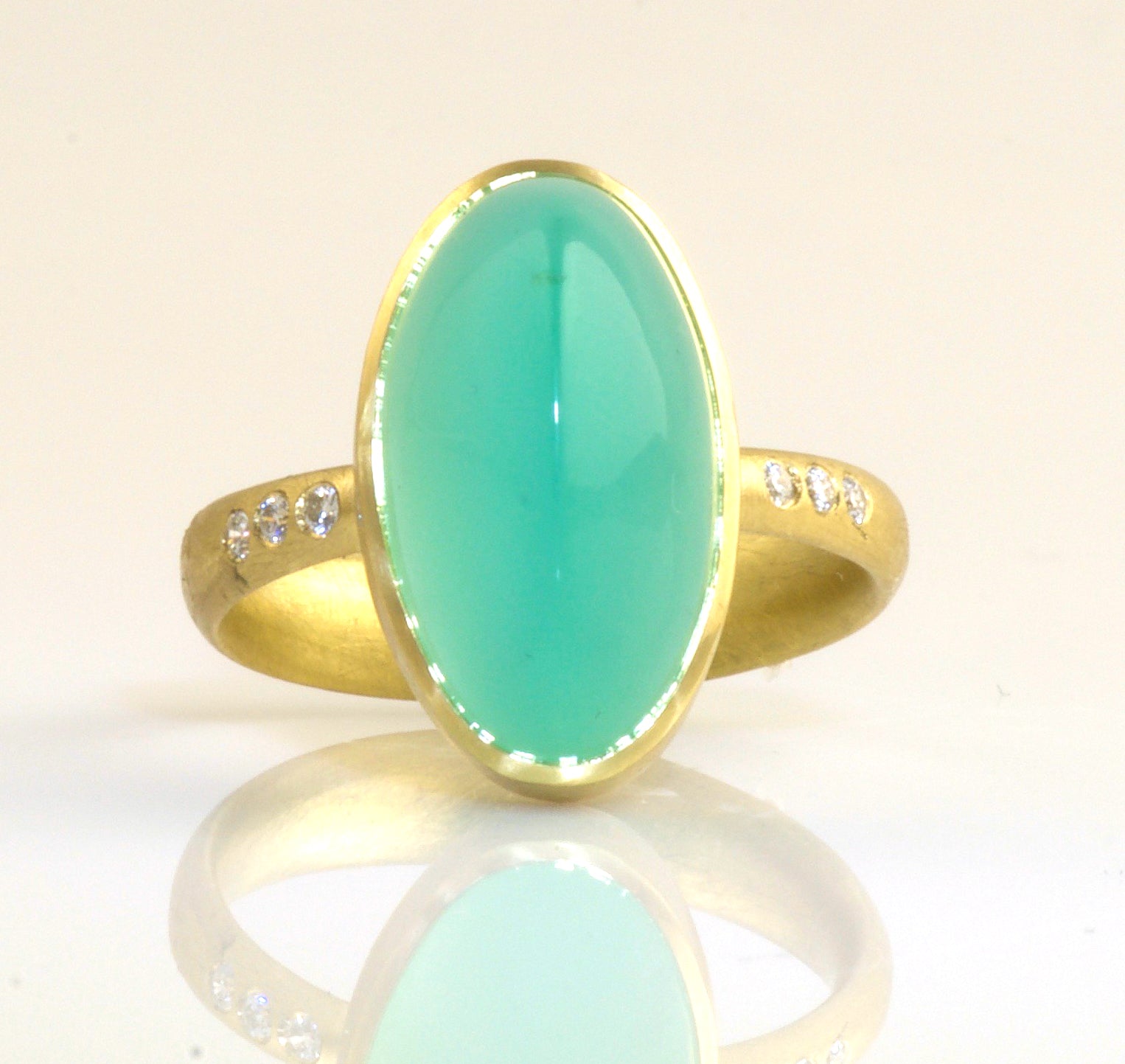 Lg Chrysoprase ring